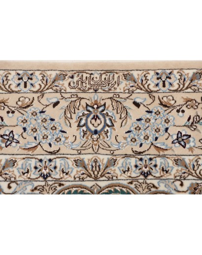 Tappeto Nain 6La Persia bianco verde 131x196