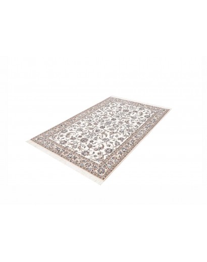 Tappeto Nain 6La Persia bianco grigio 131x195