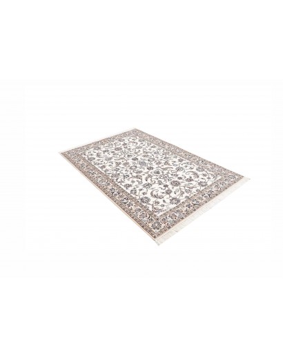 Tappeto Nain 6La Persia bianco grigio 131x195