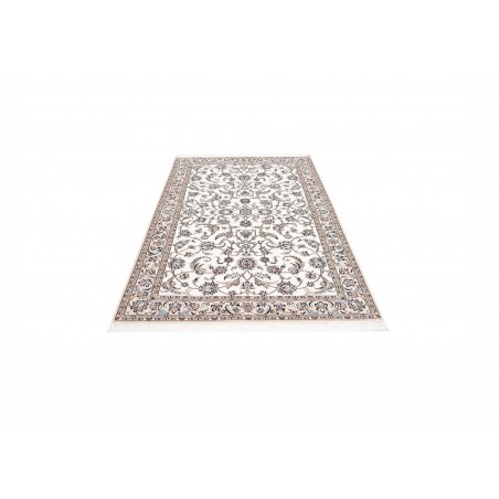 Tappeto Nain 6La Persia bianco grigio 131x195