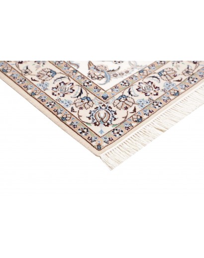Tappeto Nain 6La Persia bianco grigio 131x195