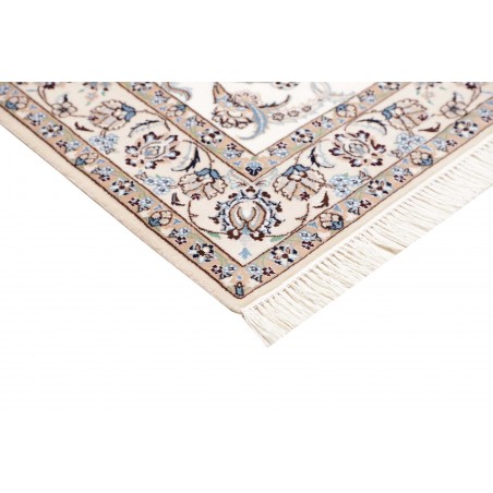 Tappeto Nain 6La Persia bianco grigio 131x195