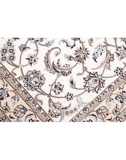 Tappeto Nain 6La Persia bianco grigio 131x195