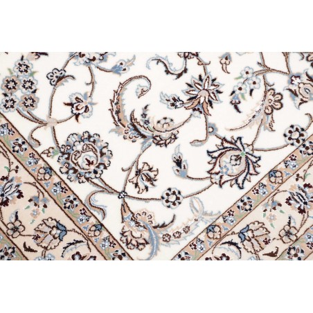 Tappeto Nain 6La Persia bianco grigio 131x195