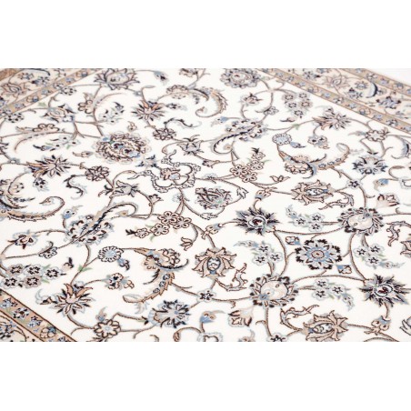 Tappeto Nain 6La Persia bianco grigio 131x195