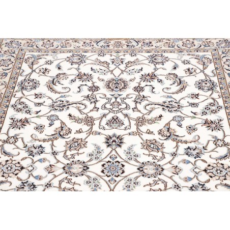 Tappeto Nain 6La Persia bianco grigio 131x195