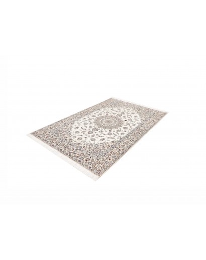 Tappeto Nain 6La Persia bianco 141x214