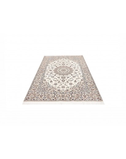 Tappeto Nain 6La Persia bianco 141x214