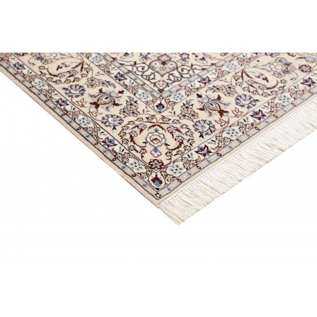 Tappeto Nain 6La Persia bianco 141x214