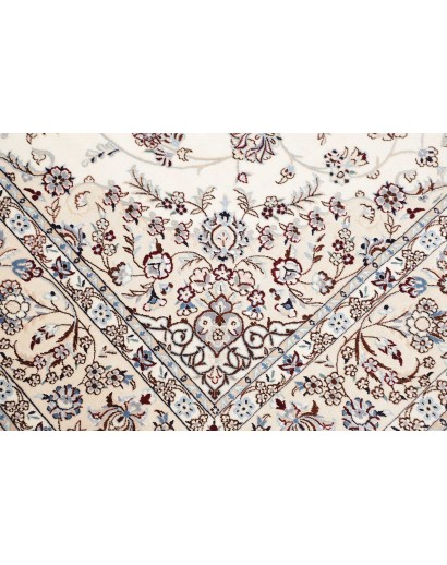 Tappeto Nain 6La Persia bianco 141x214