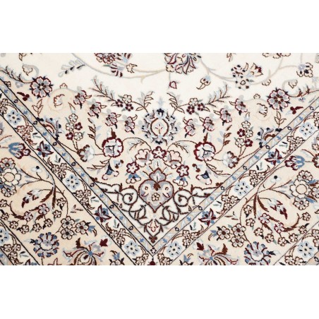 Tappeto Nain 6La Persia bianco 141x214
