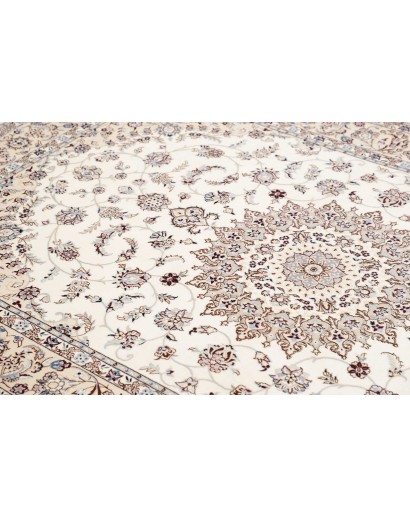 Tappeto Nain 6La Persia bianco 141x214