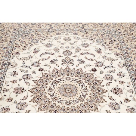 Tappeto Nain 6La Persia bianco 141x214