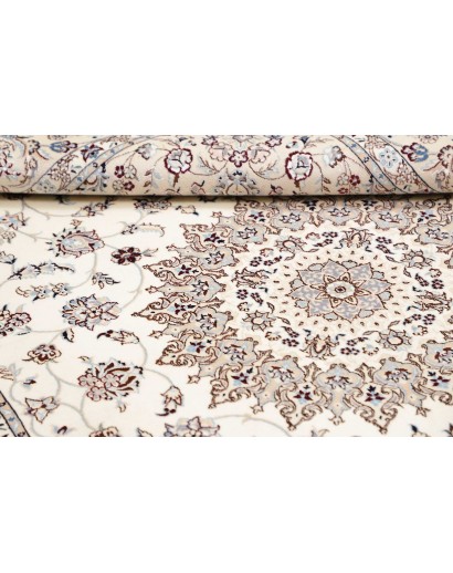 Tappeto Nain 6La Persia bianco 141x214