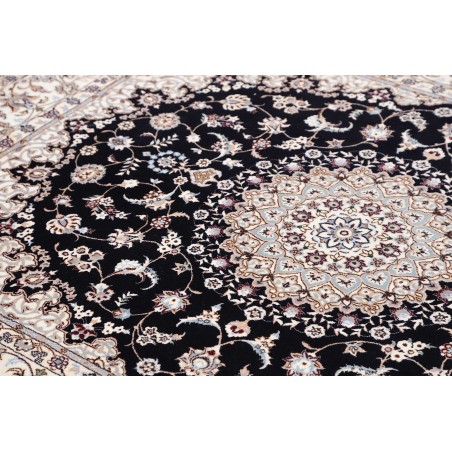Tappeto Nain 6La Persia bianco azzurro 160x202
