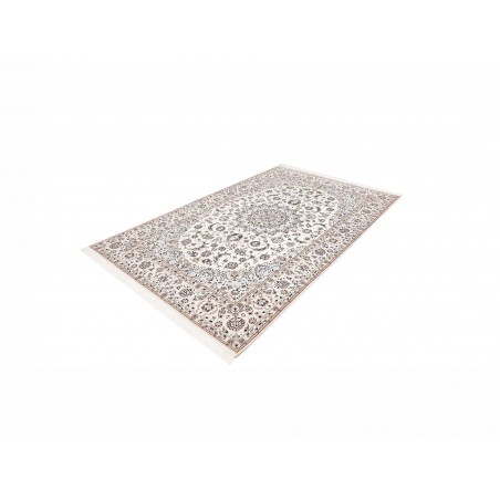 Tappeto Nain 6La Persia bianco grigio 163x253