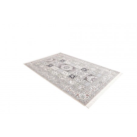 Tappeto Nain 6La Persia bianco grigio 163x257