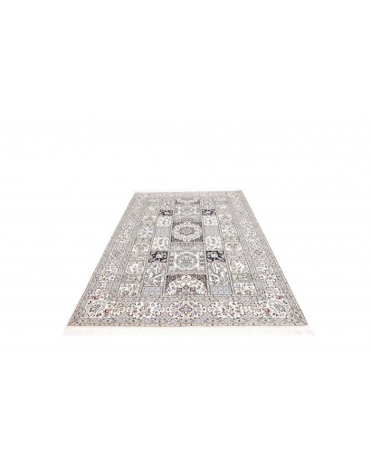 Tappeto Nain 6La Persia bianco grigio 163x257
