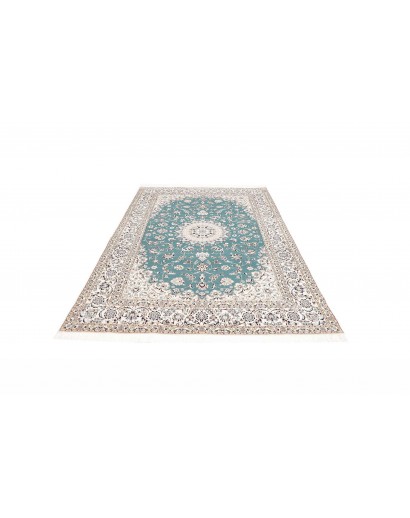 Tappeto Nain 6La Persia bianco grigio 168x244