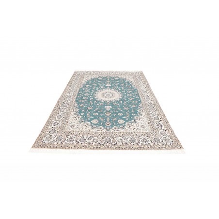 Tappeto Nain 6La Persia bianco grigio 168x244