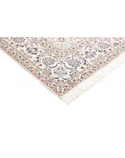 Tappeto Nain 6La Persia bianco grigio 168x244