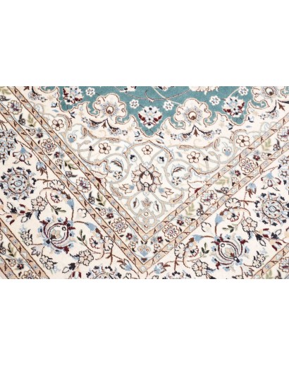 Tappeto Nain 6La Persia bianco grigio 168x244