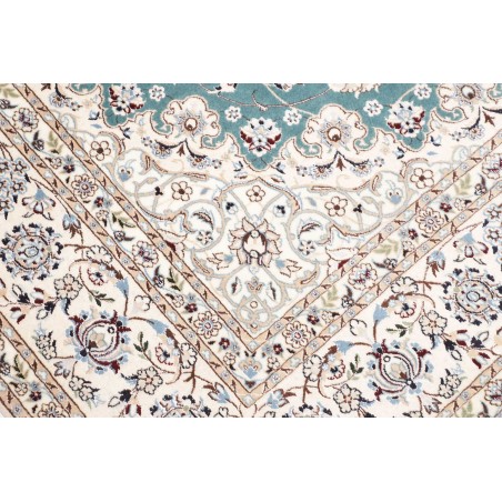 Tappeto Nain 6La Persia bianco grigio 168x244