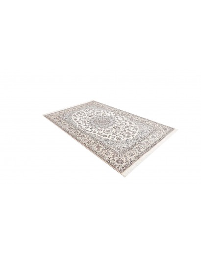 Tappeto Nain 6La Persia bianco grigio 160x246