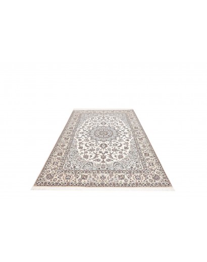Tappeto Nain 6La Persia bianco grigio 160x246