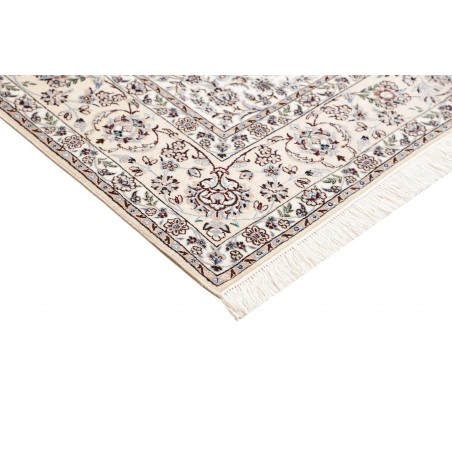 Tappeto Nain 6La Persia bianco grigio 160x246