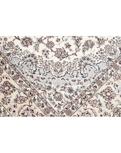 Tappeto Nain 6La Persia bianco grigio 160x246