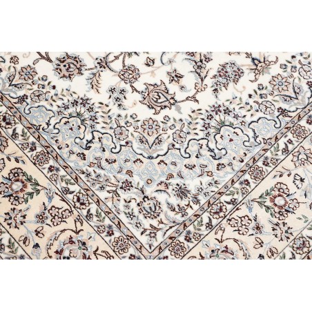 Tappeto Nain 6La Persia bianco grigio 160x246