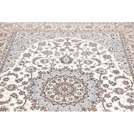 Tappeto Nain 6La Persia bianco grigio 160x246