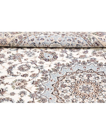 Tappeto Nain 6La Persia bianco grigio 160x246