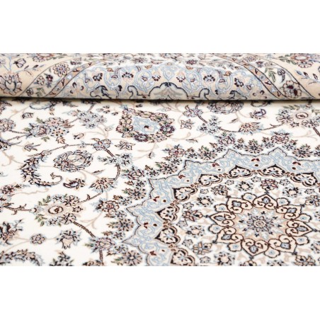 Tappeto Nain 6La Persia bianco grigio 160x246