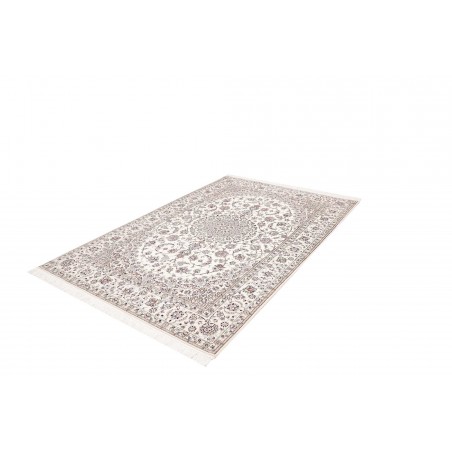 Tappeto Nain 6La Persia bianco grigio 159x244