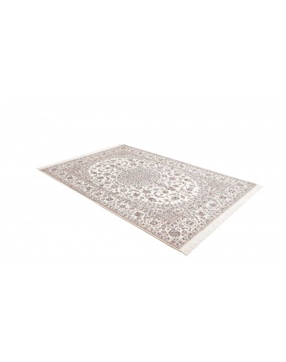 Tappeto Nain 6La Persia bianco grigio 159x244