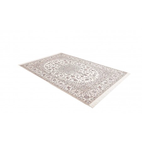 Tappeto Nain 6La Persia bianco grigio 159x244