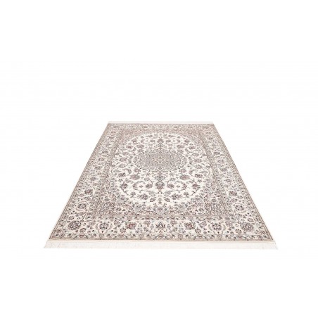 Tappeto Nain 6La Persia bianco grigio 159x244