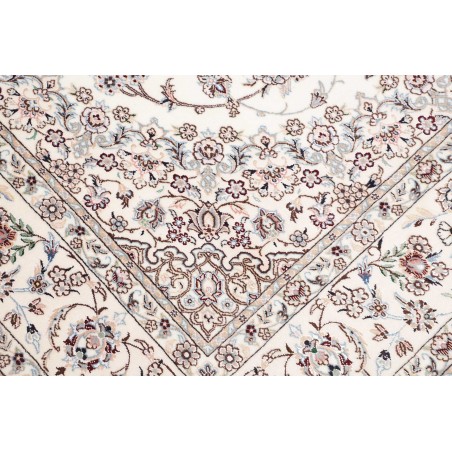 Tappeto Nain 6La Persia bianco grigio 159x244