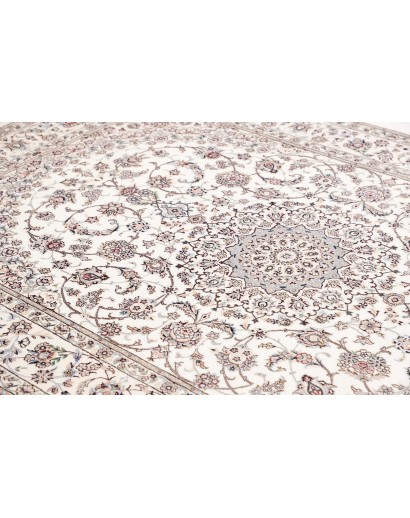 Tappeto Nain 6La Persia bianco grigio 159x244