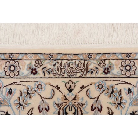 Tappeto Nain 6La Persia bianco grigio 159x244