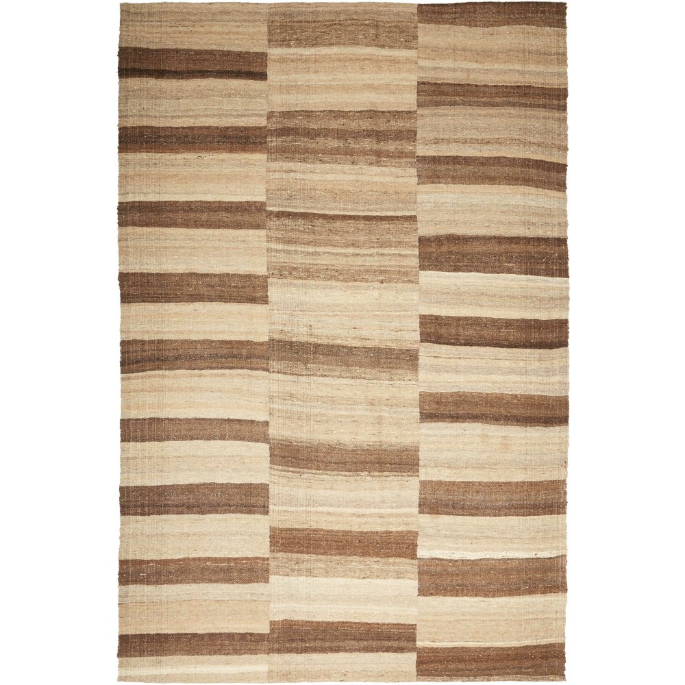 Tappeto Kilim Vintage Persia marrone verde 200x300 Tappeto Kilim Vintage Persia marrone verde 200x300