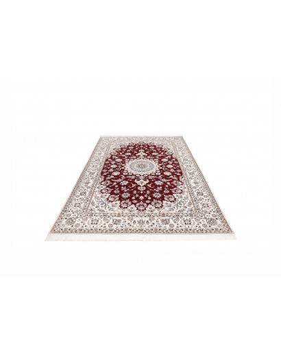 Tappeto Nain 6La Persia bianco grigio 163x245
