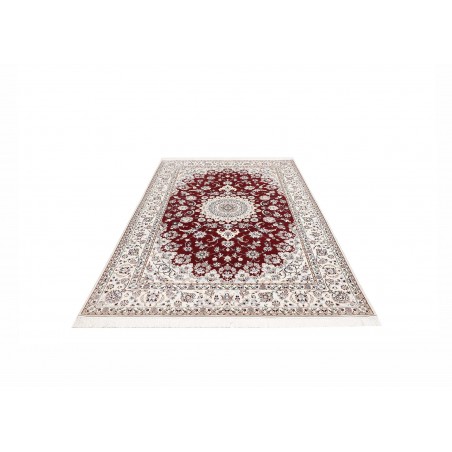 Tappeto Nain 6La Persia bianco grigio 163x245