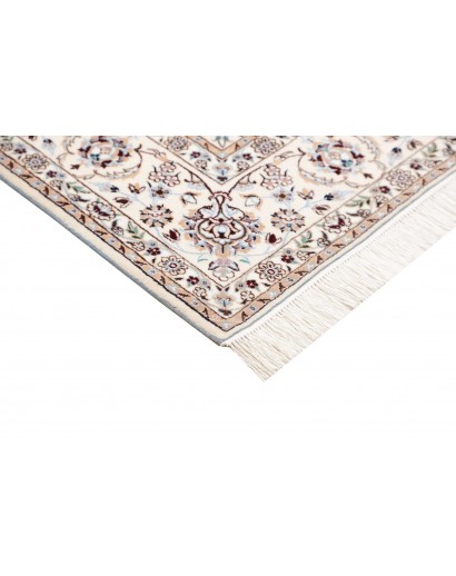 Tappeto Nain 6La Persia bianco grigio 163x245