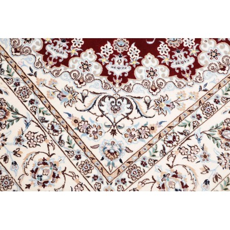 Tappeto Nain 6La Persia bianco grigio 163x245