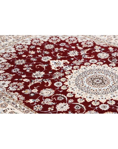 Tappeto Nain 6La Persia bianco grigio 163x245