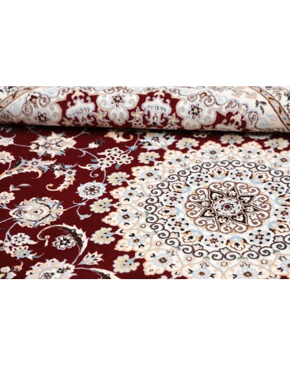 Tappeto Nain 6La Persia bianco grigio 163x245