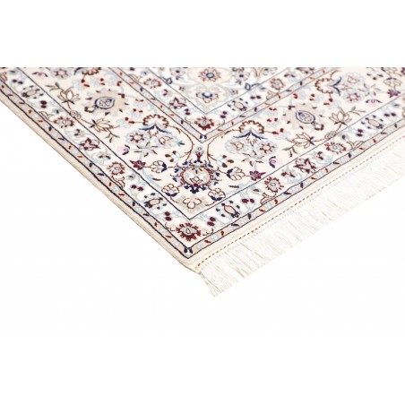 Tappeto Nain 6La Persia bianco grigio 156x235
